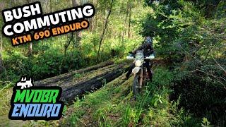 The Bush Commute: KTM 690 Enduro - MVDBR Enduro #350