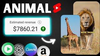 How To Make Animal Shorts Videos Using FREE Ai Tools