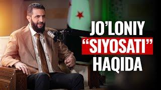 Jo'loniy siyosati haqida | Ustoz Abdulloh Zufar