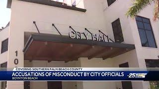 Boynton Beach HR director under investigation makes accusations against some city officials