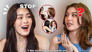 (LingOrm) LING GAY PANIC WHEN ORM TRY TO KISS HER| Ling flexing her picture with Orm on her phone?