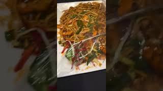 Chowmein and tikka #shortvideo #vlog #enjoy #chowmein #tikka  #world #tiktok #life #trending