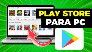 Cómo DESCARGAR JUEGOS de Play Store en PC | Play Store para PC 2024