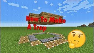 How To Make A Trap - Minecraft