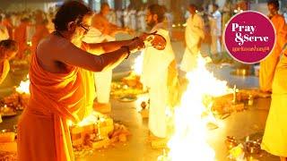 Ashta Dravya Ganapati Homam - Amritapuri Ashram  Live -  October 7 - Navaratri Puja