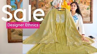 Shop Premium Kurtis, Cotton Suits, Muslin & Chinnon Suits | Designer Summer Collection #sale