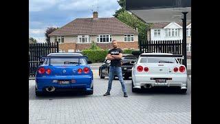 THREE R34 SKYLINE GTR'S ,STOCK Vs MODDED BIG POWER GTR #GTR #SKYLINE #R34GTR #NISSANGTR