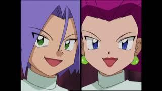 Team Rocket performs their motto with their mouths full.