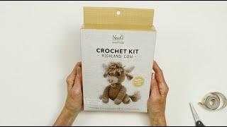 Crochet Highland Cow Kit (Hollis)