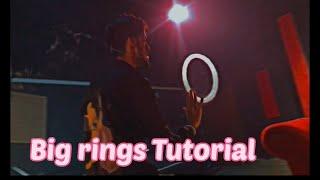 How to make perfect big rings or big O's? Must watch full video .Very easy method️#sheesha #rings