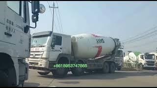 Hot selling used Howo 8x4 cement mixing truck concrete mixer truck 12cbm 14cbm 16cbm 18cbm 20cbm