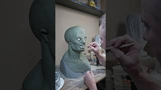 New Remake Jason Sculpture. #fridaythe13th #jasonvoorhees #sculpture #maskmaking #howto