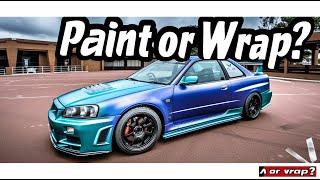 What Are The Pros And Cons Of Painting Vs Wrapping A Car?