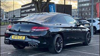 2020 Mercedes C43 AMG Cold Start & Interior Review