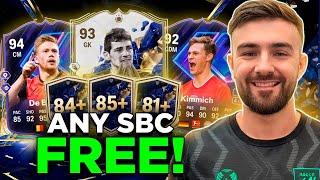 The ULTIMATE Guide to get EVERY New SBC COMPLETELY FREE in TOTY