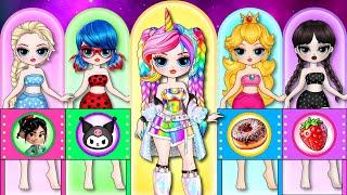 New Fashion Makeover for Disney Princesses | Best DIY Fashion Paper Dolls