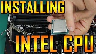 "HOW TO INSTALL AN INTEL CPU" Dino PC Installing a Processor