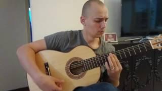 Vyacheslav Marinovski spruce+maple handmade classical guitar