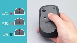 RAPOO Multi-mode Wireless Tutorial - Mouse