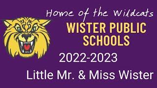 Little Mr and Miss Wister 2022 2023