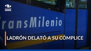 Ladrón que asaltó bus del SITP se rio tras ser capturado: salió de la cárcel hace 2 meses