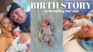 To our son🩵 welcoming Romeo + my birth story