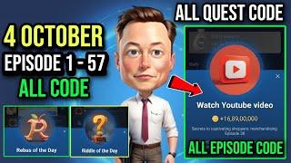 X Empire Watch Youtube Video Code Today | Xempire Youtube Code Today | X Empire Episode 57 Code