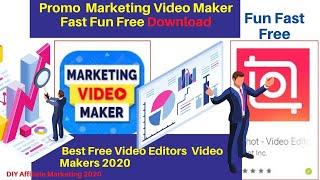 Promo  Marketing Video Maker App Free Fun Fast