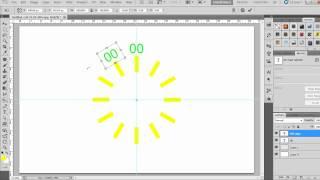 Еще один способ нарисовать циферблат шкалу в фотошопе