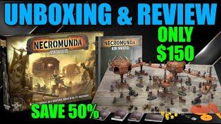 Unboxing Warhammer Necromunda: Ash Wastes Box Vehicles & Terrain #new40k