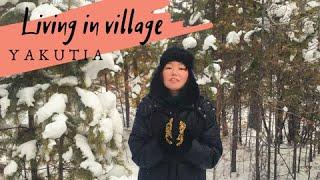 Life in village of Yakutia.The COLDEST PLACE IN THE WORLD.