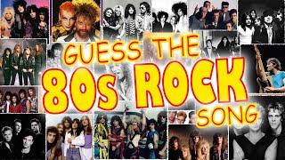 Guess the 80s Rock Song Quiz | 80s Rock Songs Hit Classics Quiz | Rock Hits