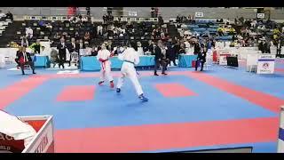 2022 Türkiye Ümit,Genç Karate Şam.Sakarya/ - 48 Kg.Genç Bayan Kumite FİNAL müsabakası.