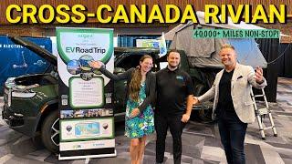 First Ever Cross-Canada Electric Truck! Meet The Couple Who Did It!