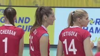 RUS v JPN   2017 Women's World Grand Champions Cup