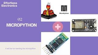 Micropython (Sending data from ESP8266 to mobile phone using Bluetooth )