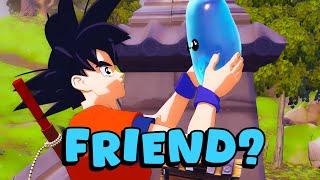 Goku Makes A New Friend! | Fortnite Chapter 6