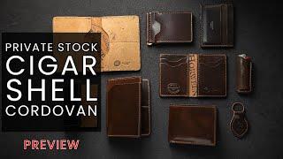 Cigar Shell Cordovan - Private Stock Preview