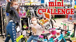 24 ЧАСА ПОКУПАЕМ Только МИНИ Продукты Лика vs Милана  mini CHALLENGE