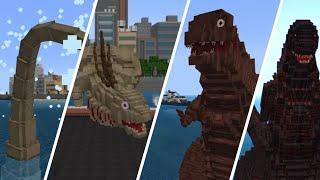 Shin Godzilla is coming! Defending from Shin Godzilla evolutions (Screen 3) | Godzilla Minecraft DLC