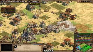 AOE2 - Messing with 256x tech cheat.