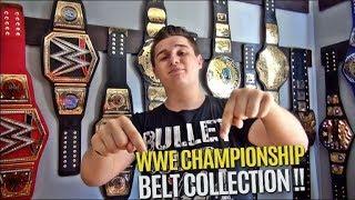 WWE Championship Title Belt Collection | Building My Wall of Fame!