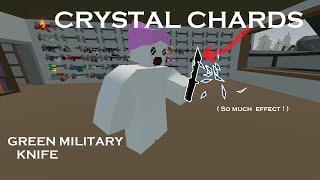 Crystal Shards Green Military Knife | Unturned Mythical Showcase