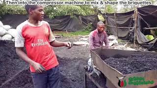 DIY Coal Briquettes: Made with Red Soil, Water and Charcoal Dust!! (Filmed Before COVID) #Throwback