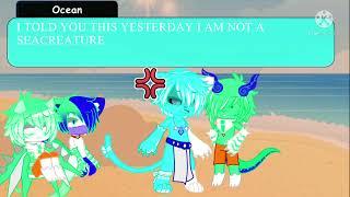 Oceans Saves Aqua||Gacha Club||Skit|| Vore||