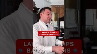 Lawyer vs. Hurtful Lies! AKA Slander & Libel                    @LawByMike #Shorts #libel #slander