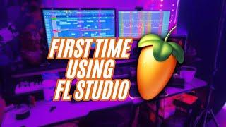 First Time Using FL Studio | BeatMaking | (Guide For Beginners)