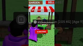He WON a DISCO BEE in Grow a Garden?!