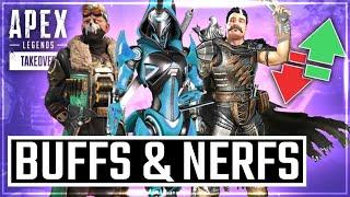 Apex Legends New Buffs and Nerfs Replace Old Legends