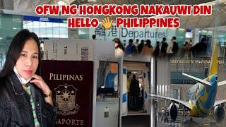 #OfwHK Uwian Na / From Hongkong To Manila / Jelene Official Vlogs #Bakasyon